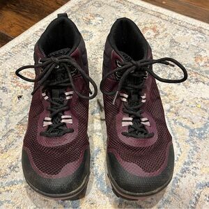 Black and Purple Xero Hiking Boots
